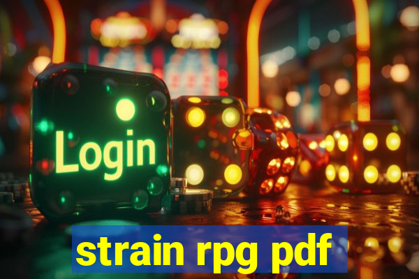 strain rpg pdf